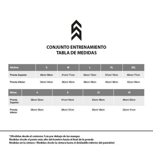 Conjunto Entrenamiento Textil Escudo - Imagen 2