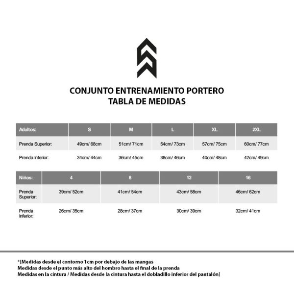 Conjunto Entrenamiento para Portero:  2 Camisetas  y 1 Pantalón - Imagen 2