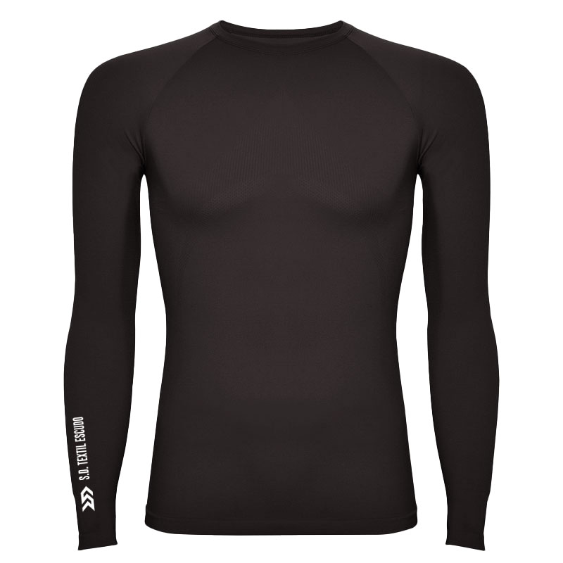 Camiseta Térmica Blanca o Negra Textil Escudo