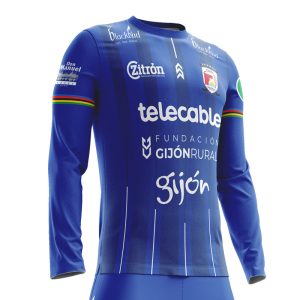 Telecable Hockey Camiseta Portera Azul